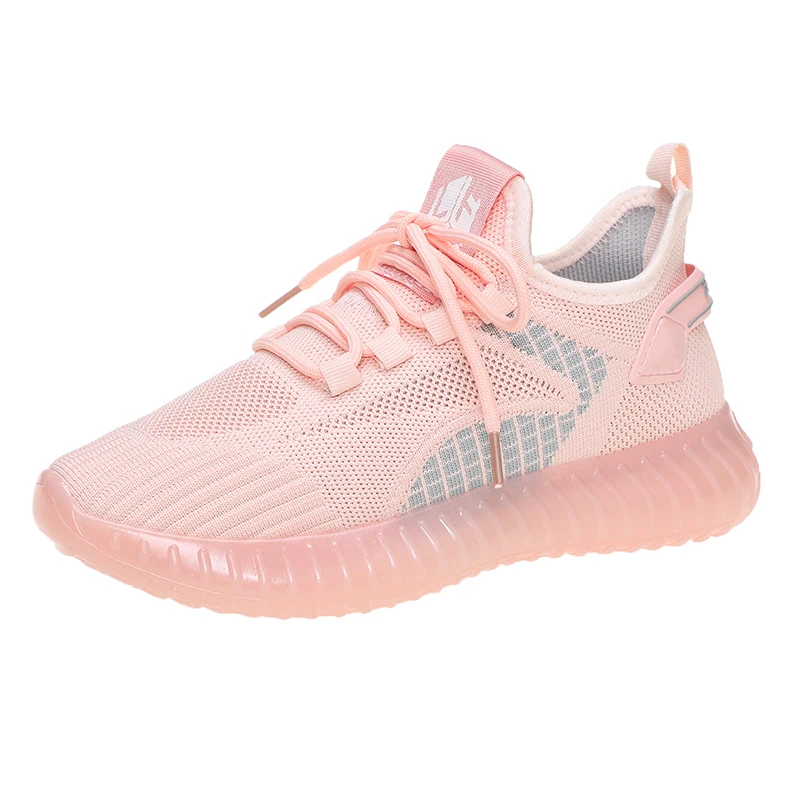 Women sports sneakers tennis casual athletic lightweight mesh fabric upper walking fashion shoes colors dropshipping products