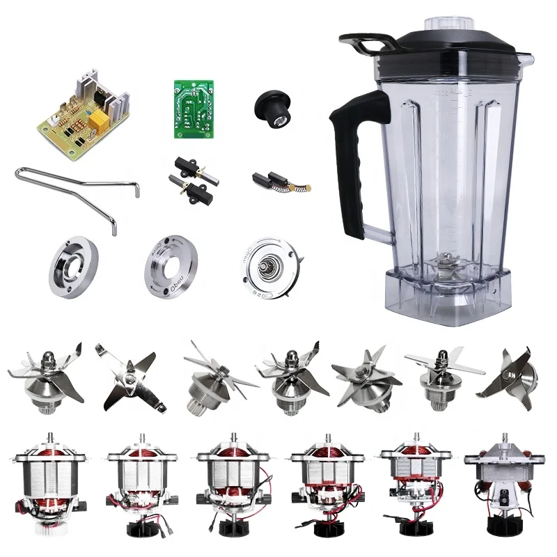 Kitchen Accessories Blender Blades  Assembly Coupler Gali Mixer Grinder Blender 8 Leaf Knifes Spare Parts