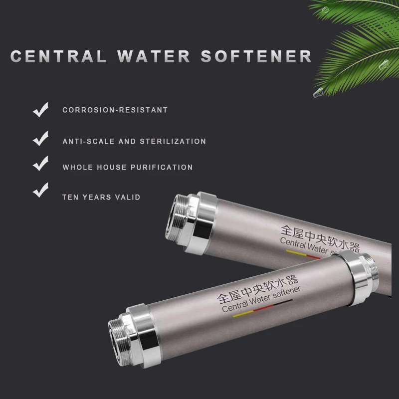 Large Flow Household Water Softener Central Anti-scaling Filter with Micro-Current Descaling Pipeline