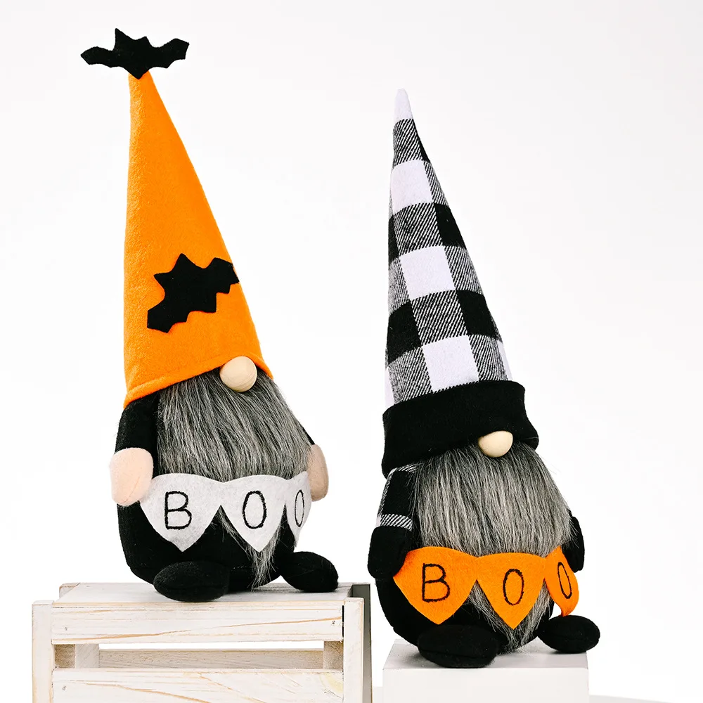 Fast Shipping Halloween & Christmas Holiday Type Dwaf Plush Soft Toys Adorable Elf Stuffed Plushie Toy for Children with Gift
