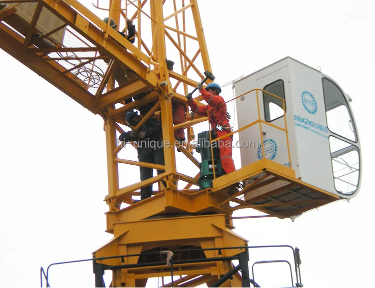 High Quality Topkit Hammerhead Self Erecting Construction Tower Crane
