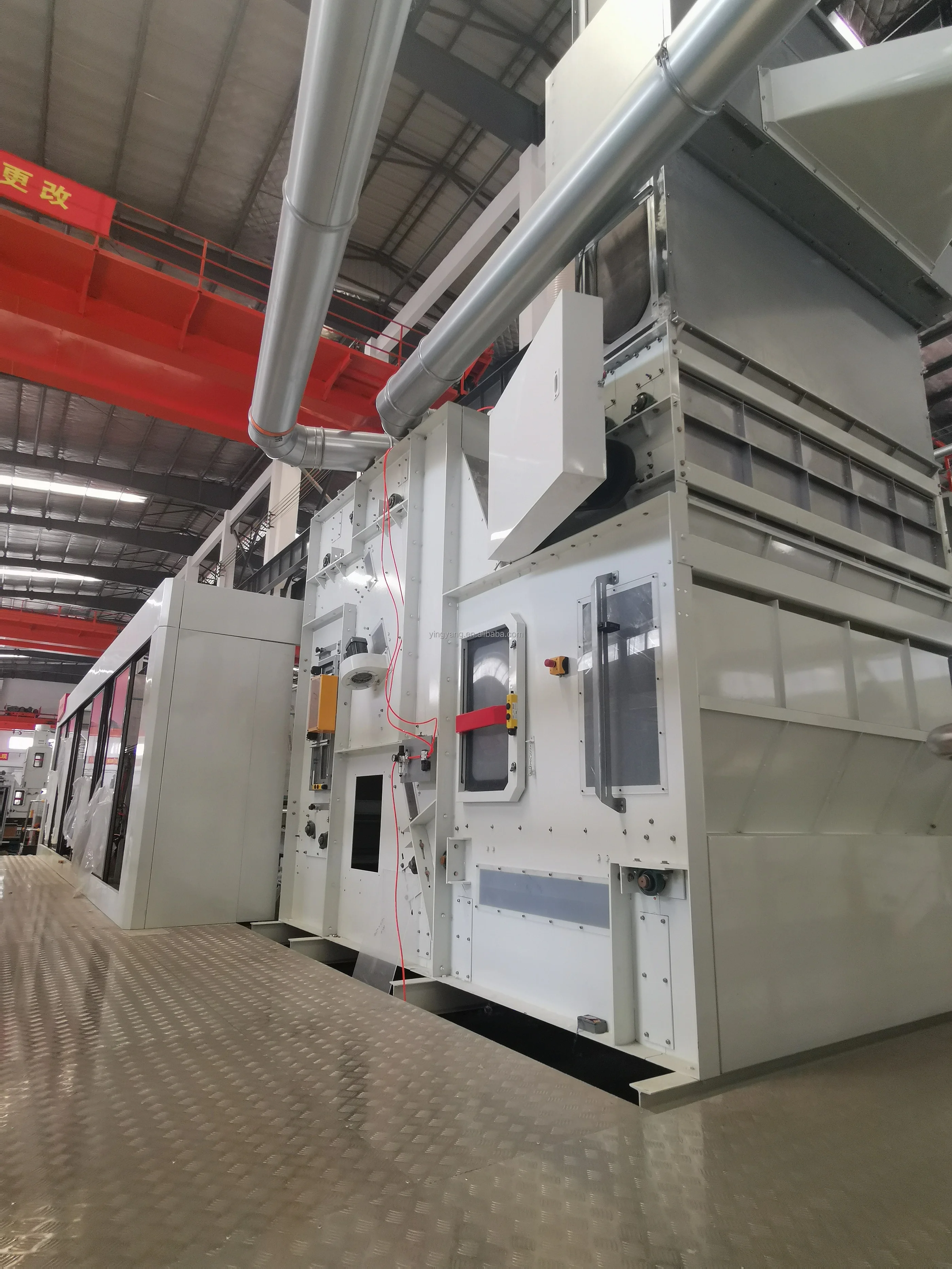 Ying Yang needle punched wool felt nonwoven production line needle punching machine fiber opener cross lapper machine