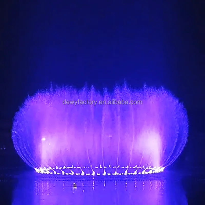Good Quality Large Decoration Project pool Water Fountain Music Dancing Fountain For Lake villa
