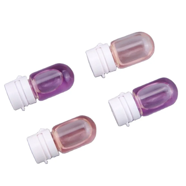 1.5ml round bottom small bulb transparent ampoule bottle essence bottle with tear cap