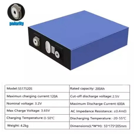 LiitoKala Lifepo4 Battery 3.2V 200Ah Lithium Iron Phosphate Cells DIY 12/24/48V RV Boat Golf Cart  Solar Energy System