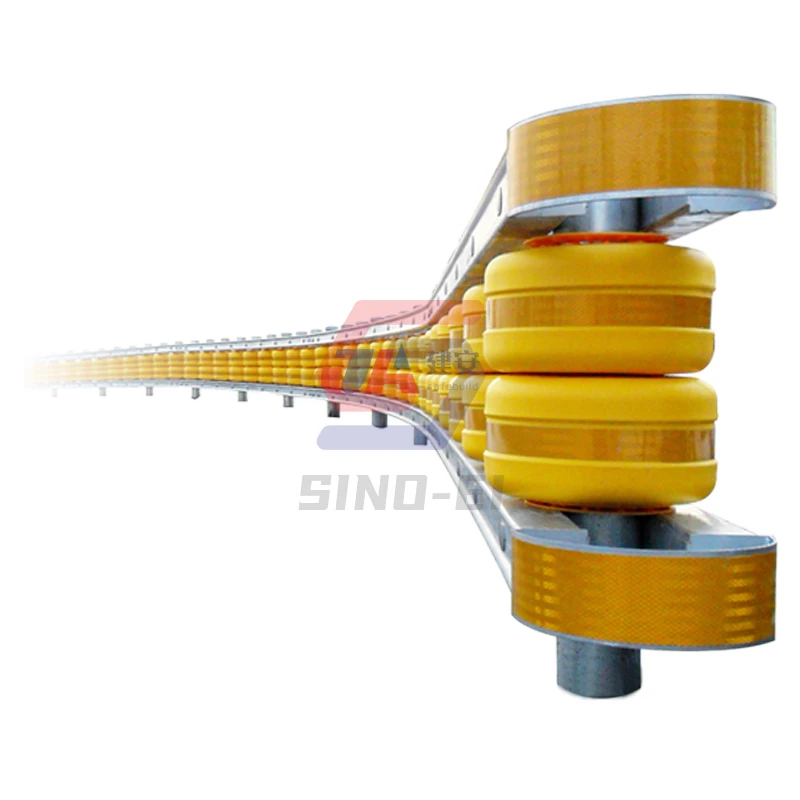 SA Level Anti-Collision Guardrail Quality Road Barrier Plastic Rotation Moulding Products Ready for Wholesale