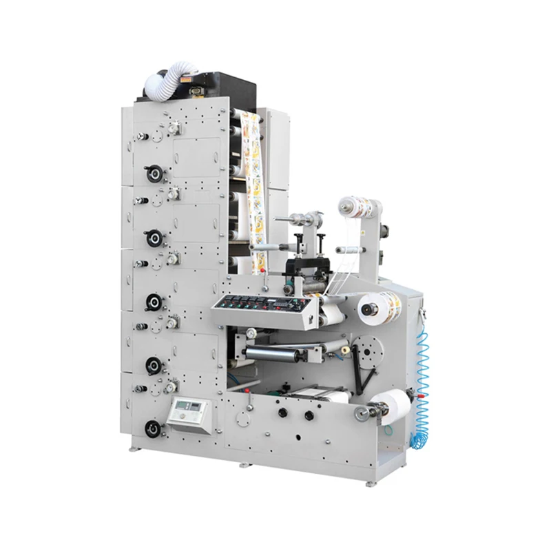320 Size Mini Label Flexographic Plastic Flexo Printing Machine Price with UV