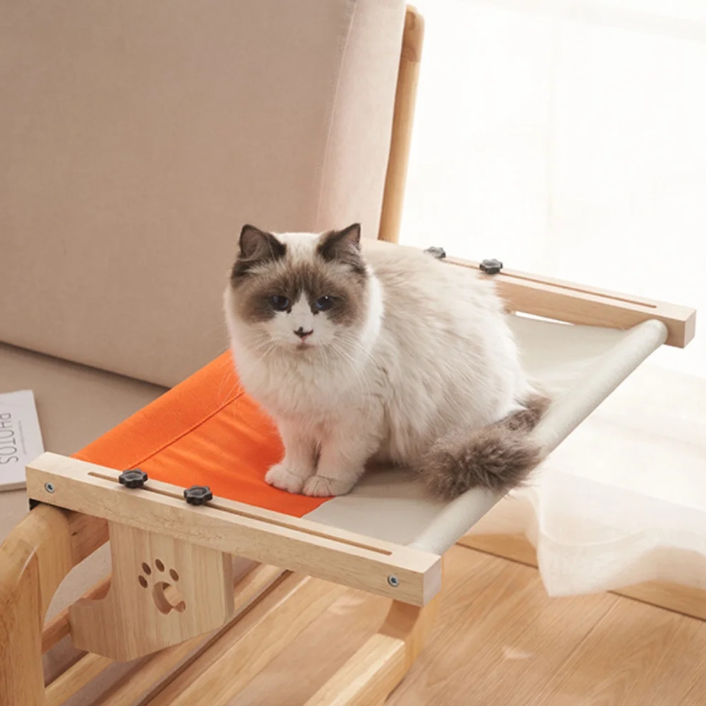 Cat House Window Perch Winter Mat Easy Washable Fabric Hammock Hanging Bed for Pet Seat Nest Bearing Cushion Shelf Sleep Seat
