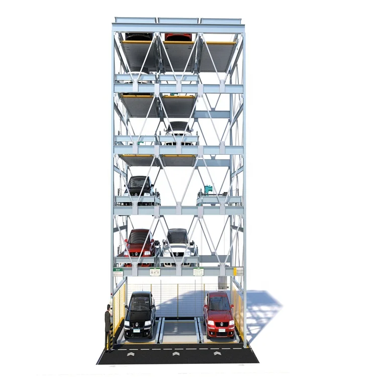 Automatic Smart Multilevel Car Puzzle Parking