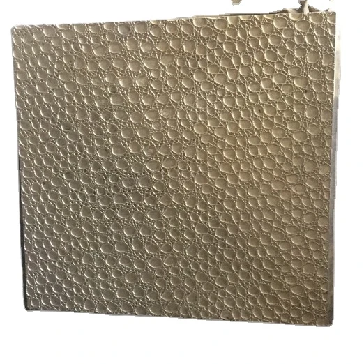 crocodile patterns leather embossing plate leather embossing plate leather embossed press plate