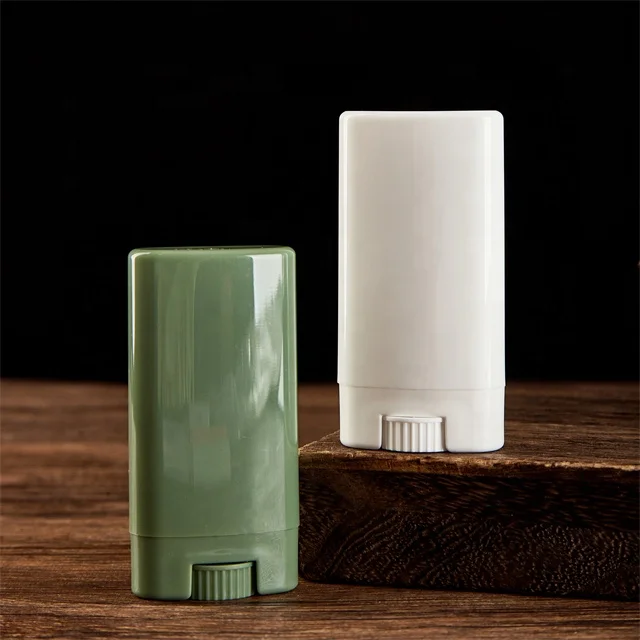 Luxury PP Plastic Mini Lip Balm Container Empty Crayon Lip Balm Chapstick Tube Twist Lip Balm Tube Empty Blush Stick Packaging