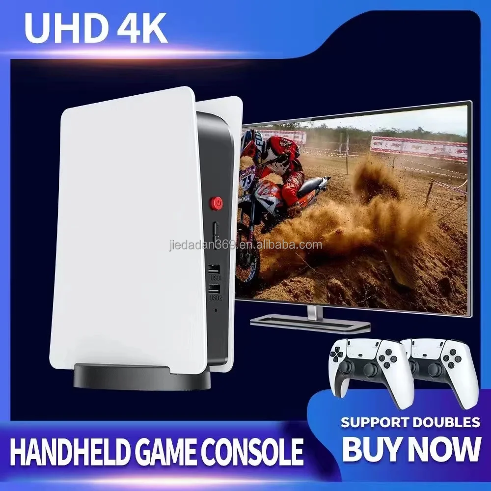 Для PS5 ps5 PS4 PRO 1 ТБ 2 тонкий 128 ГБ игровой консоли 15000 игры m5 4 г игровая беспроводной пульт дистанционного