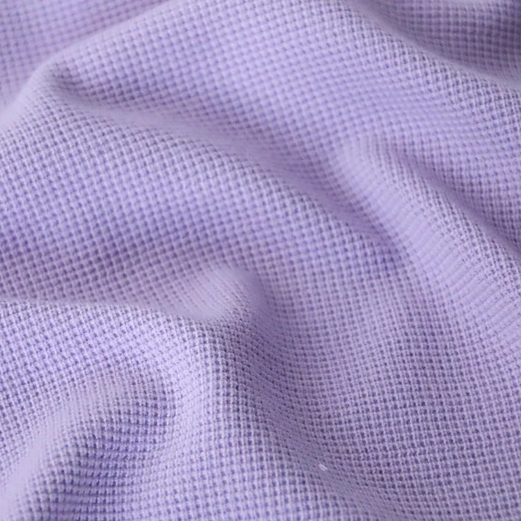 9271# 65%polyester 35%cotton miniature waffle for sweaters coats
