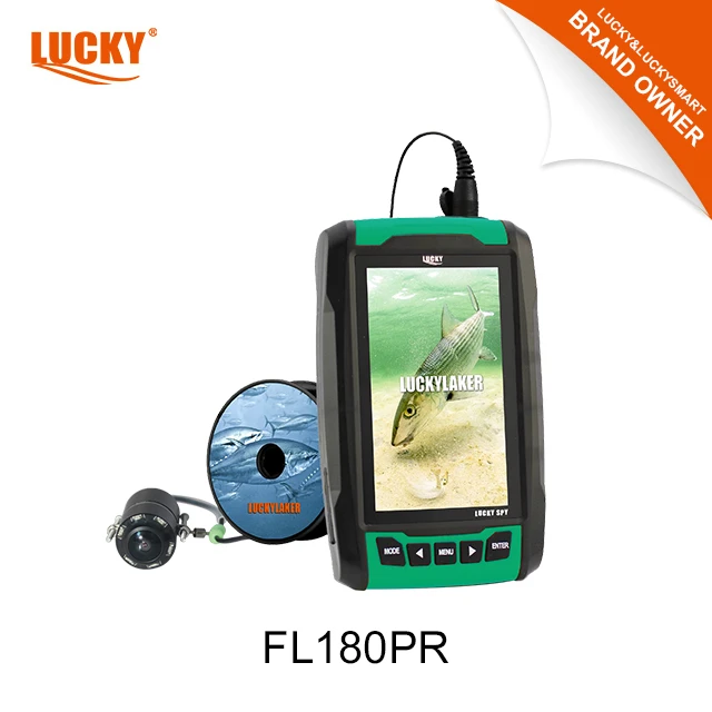 LUCKY 180PR Underwater Camera Fish Finder With Water Depth Display