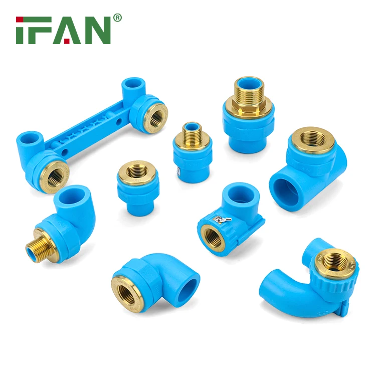 IFAN Germany Standard Water Pipes Distributor Plumbing Materials Blue PN25 All Types PPR Fittings