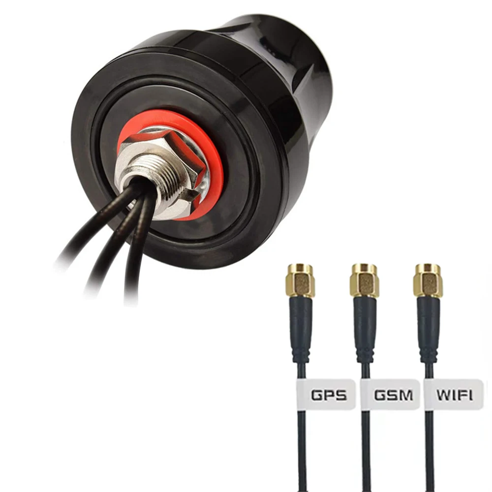Waterproof  3 in 1 Cabinet Antenna MIMO LTE 4g 5g GPS dual band 2.4ghz 5.8ghz wifi Combo antenna for Fleet management