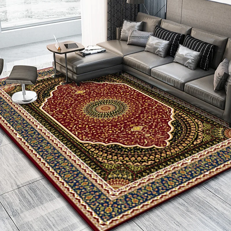 Chinese Hand hand tufted Jacquard Persian Style 100% Pure Silk Carpet