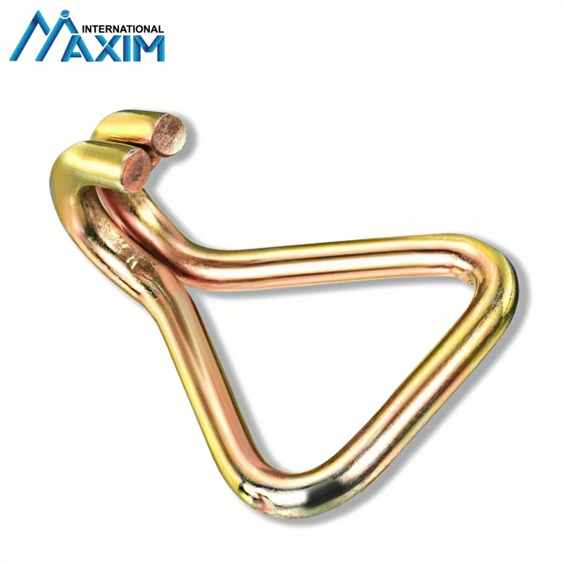 Yellow Galvanized 5025 Snap Hook For Webbing Strap