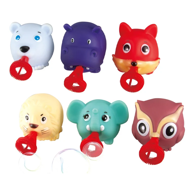 Manual Pressure Vinyl Bubble Toy Healthy Kids Bubble Blower Machine Parent-child Interactive Bubble Toys