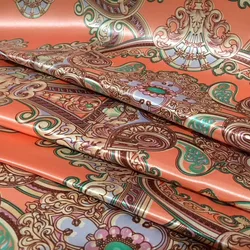 2021 New pattern China manufacturer polyester satin silk fabric for home textile