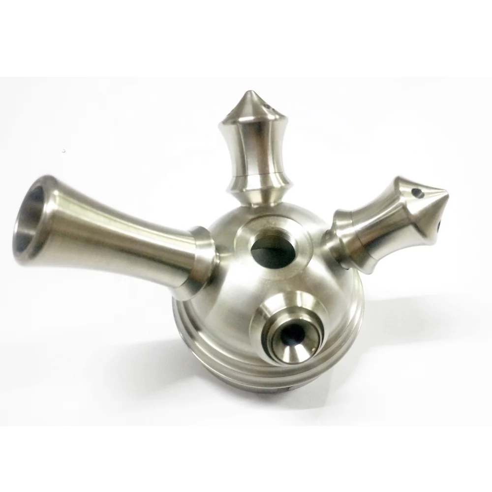 По индивидуальному заказу CNC подвергая механической обработке металла мини-Углеродистые стальные 2-дюймового медного шарового клапана