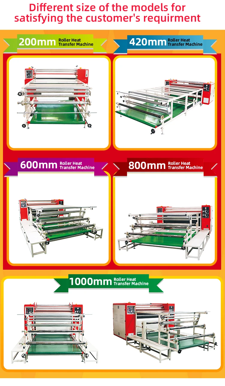 Support Drop shipping Xin flying Commercial Heat Transfer Machine Roller Calandra Heat Press Machine For sublimation printer