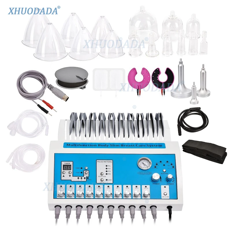 New Vacuum Negative Pressure Breast Massager EMS Physical Therapy Apparatus Postpartum Rehabilitation Apparatus Cupping Scraping