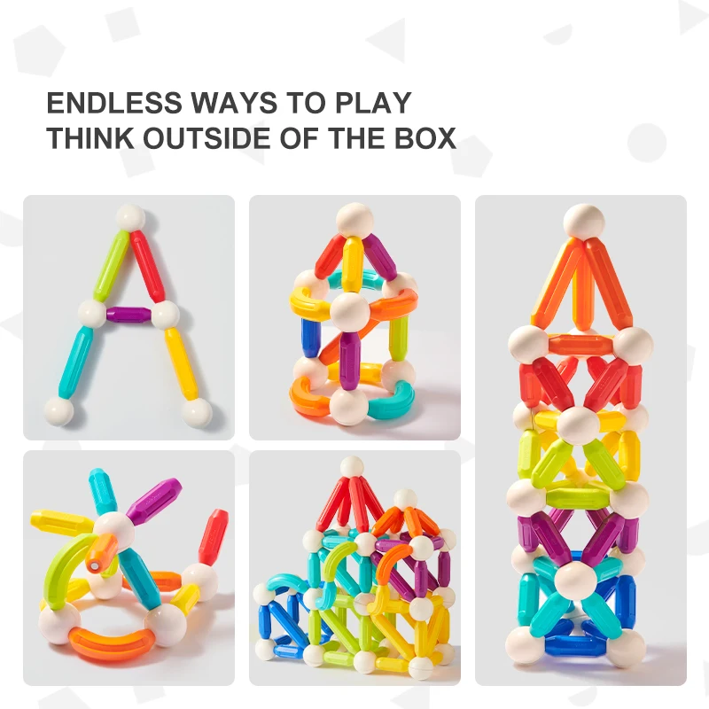 mideer MD1170 magnetic blocks for children and all ages imagination and creativity educational toy block kid