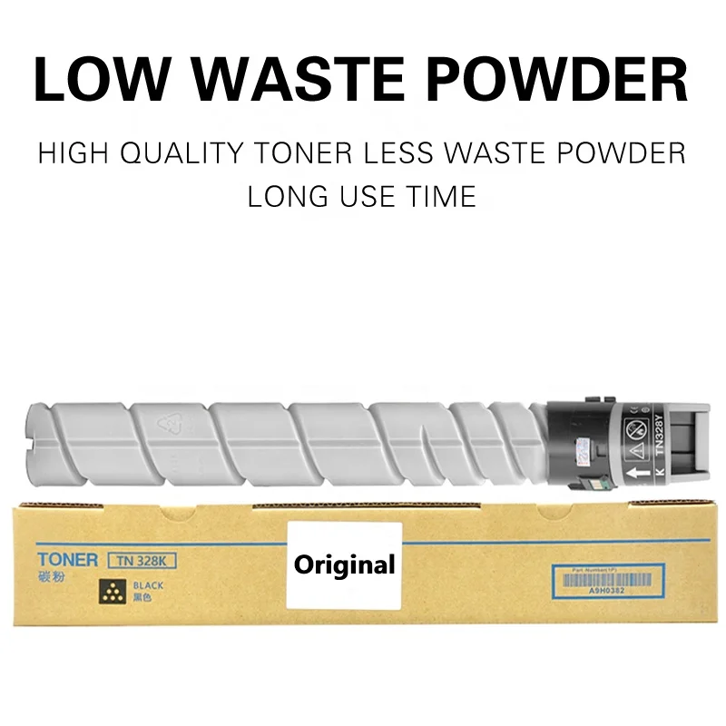 zhuhai Konica Minolta BHC C 250i 300i 360i 7130i TN328 AAV8230 AAV8330 AAV8430 AAV8130 Ceramic Toner Cartridge Powder Bulk Toner