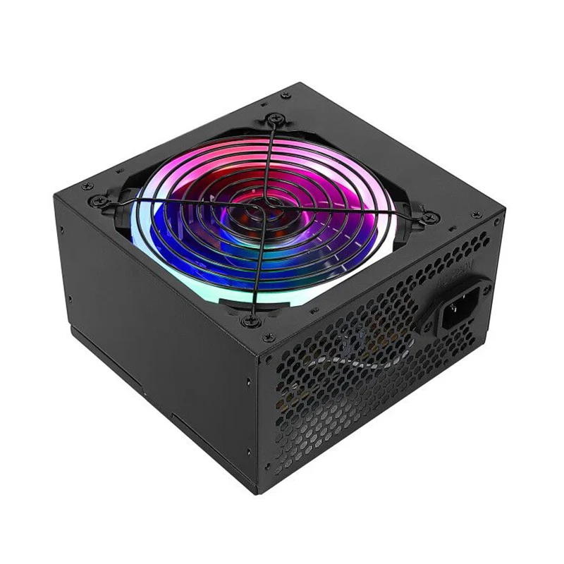 Сюрприз! Удивительный блок питания ATX 500 Вт с крутыми радужными
