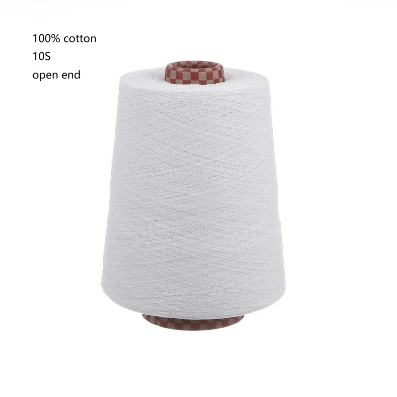 100% Cotton 7S/8S/10S Open End Yarn Raw White Wholesale Low Price Yarn Cotton For Knitting And Weaving
