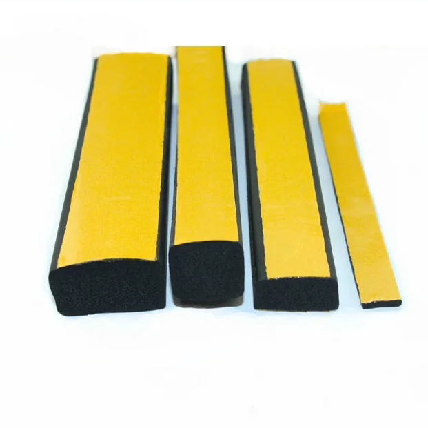 Adhesive UV protection elastic wear-resisting automobile EPDM foam seal strips