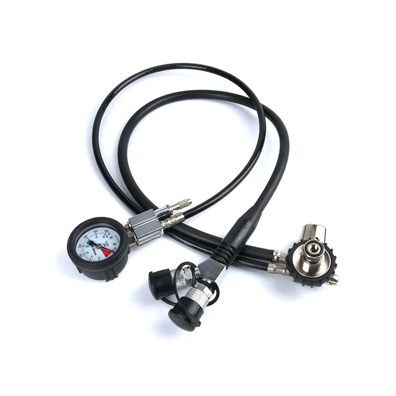 Hot Selling Scba Air Pressure Regulator With Quick Coupling Pressure Gauge For Air Breathing Apparatus