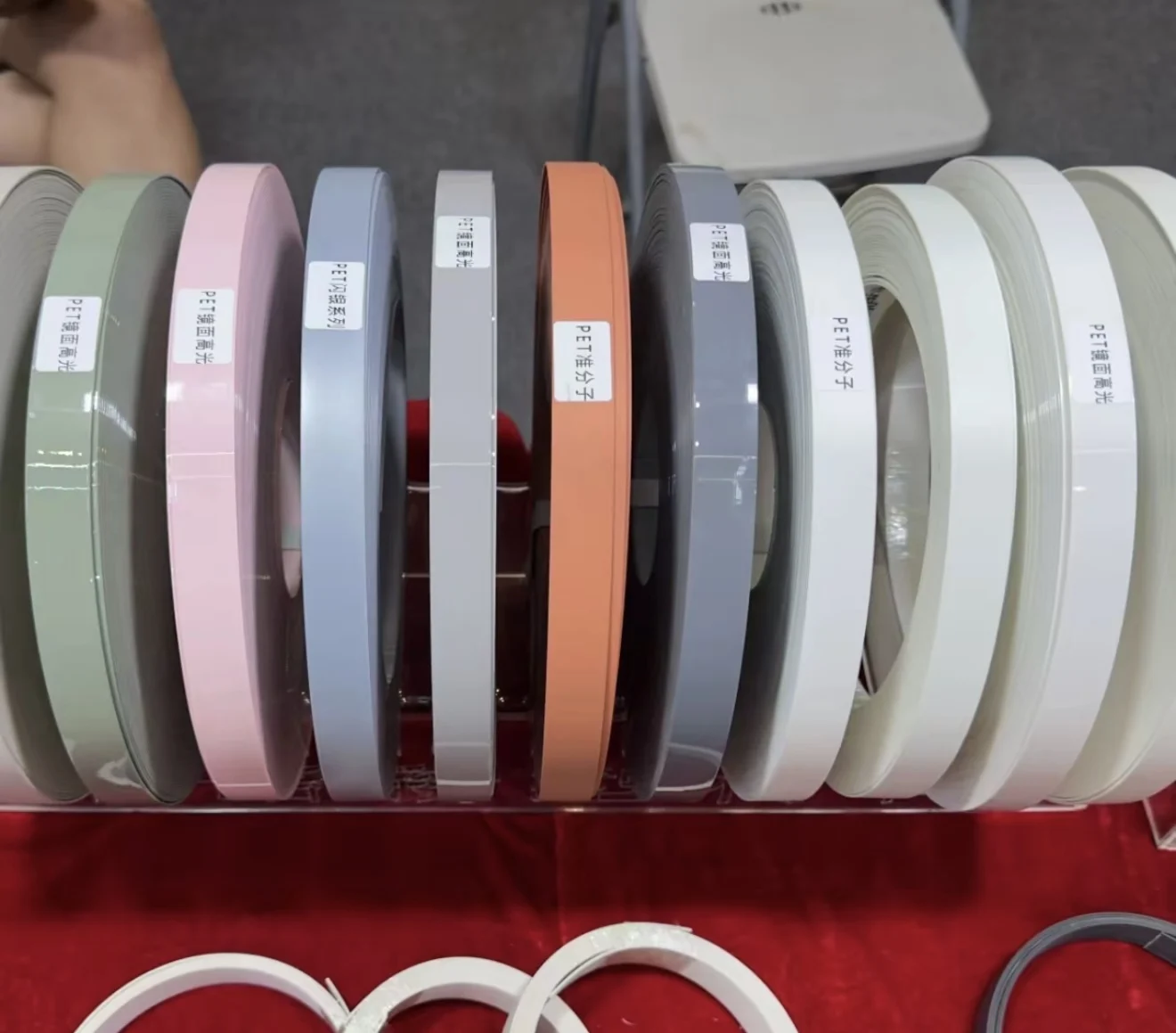 Customized ABS/PVC Edge Banding Strips High Performance Rubber Edge Trim Modern Furniture Durable Wood Plastic Metal Acrylic