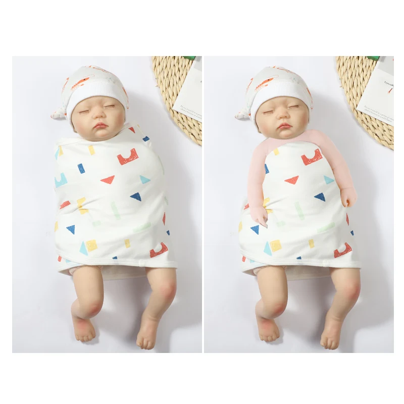 Baby sleeping bag spring/summer cotton bandage wrapped quilt for newborn baby