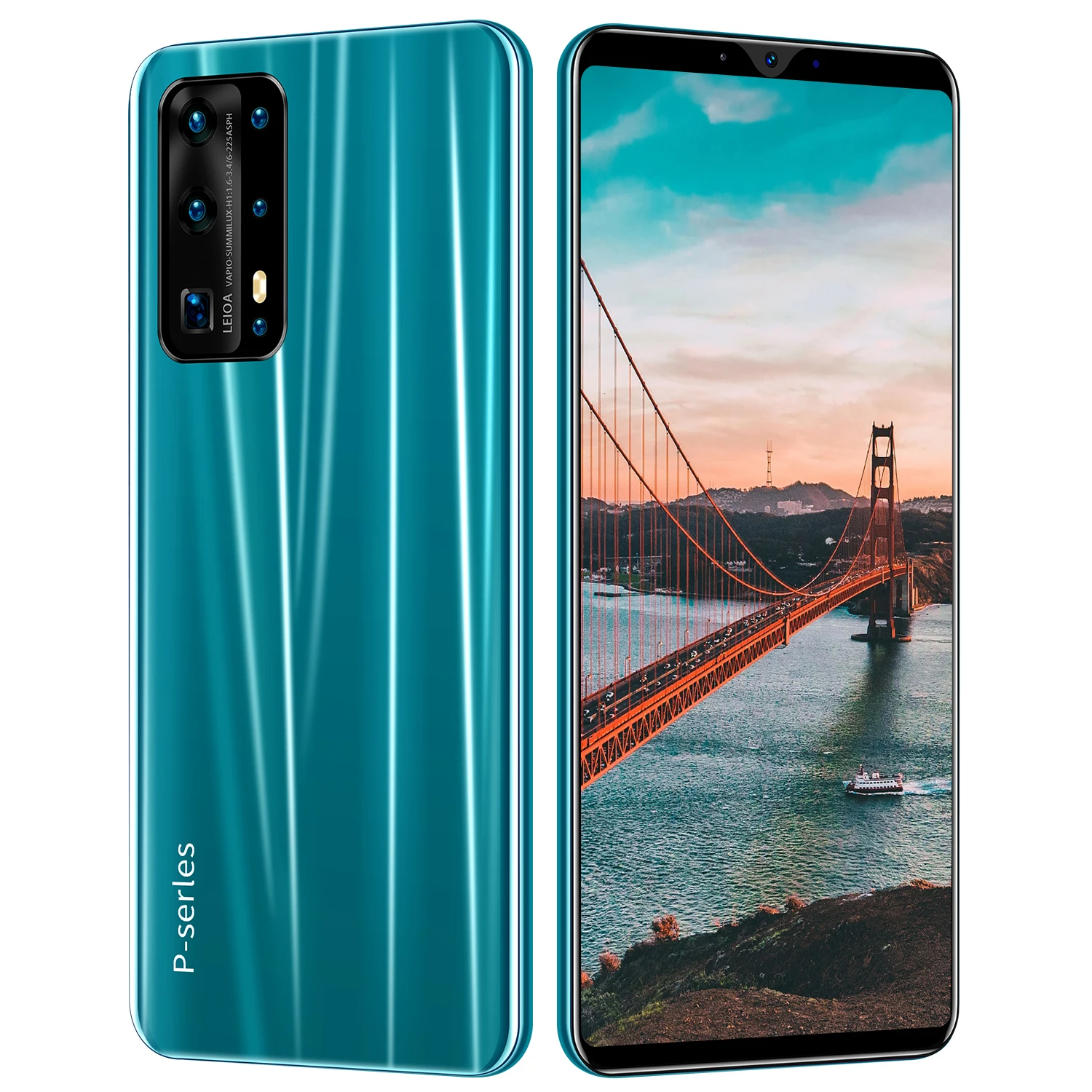 Cheap Mobile Phone New Model Cellphone P43 5.8 Inch Smart Phone Wifi GPS Android System Phone