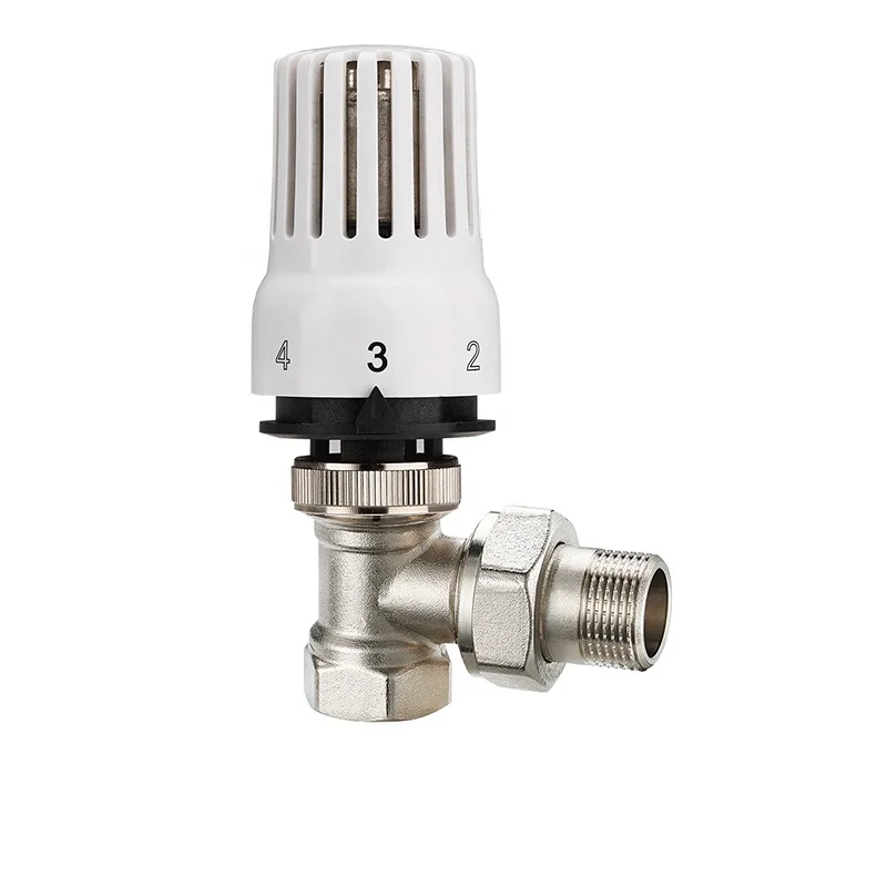 M30*1.5mm 1/2in preset Regular Angle trv angle radiator valve