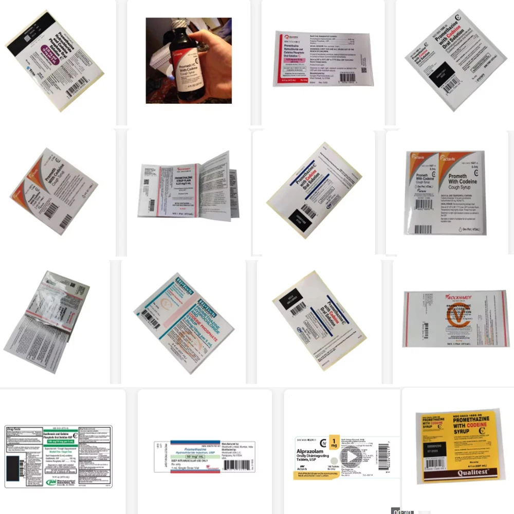 Quagen Prometh Oral Solution 16oz PET Plastic Amber Arch Bottle Sealed with CRC Red Writing Lid and labels in Stock