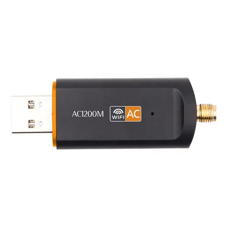 USB WiFi Adapter for PC, AC1200M USB Wi-fi Dongle 802.11ac Wireless Network Adapter with Dual Band 2.4GHz/5Ghz, High Gain 5dBi