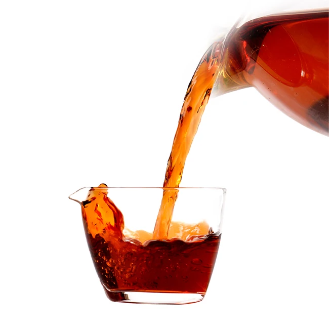 factory direct price Yunnan Yiwu mountain ripe Pu er loose tea leaves ,puer tea cake fermented 357g