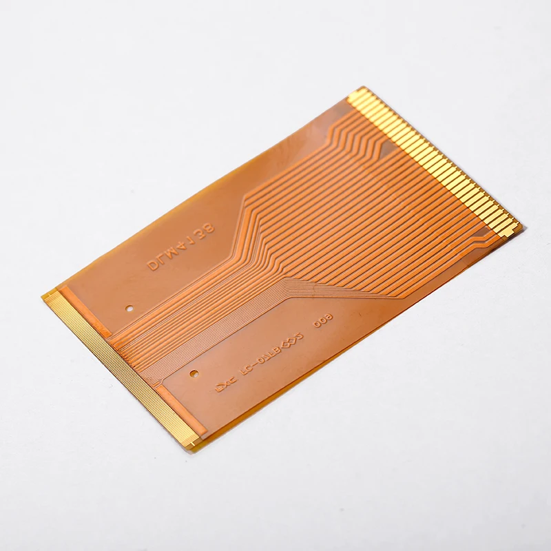 Flat Flex Pcb Fpc Board Gold Flexible Copper Immersion 0.1~0.6mm Ipc-a-610 E Laser Cut Pcbquick Rohs Kf-0113 0.5mil 0.1mm 1oz