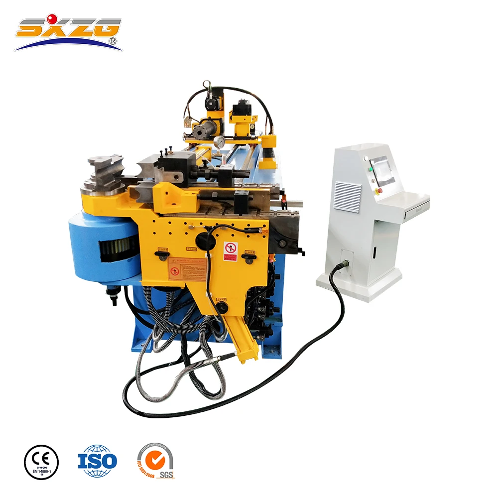 Автоматическая 3 4 5 дюймовая выхлопная гидравлическая CNC ручная квадратная оправка сверхмощная роторная труба трубогибочный станок для гибки больших труб