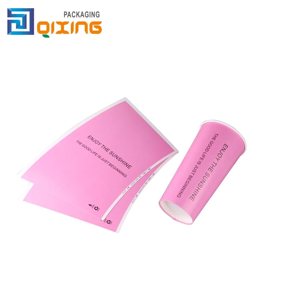 
Wholesale paper cup raw material single PE coated paper cup fan 