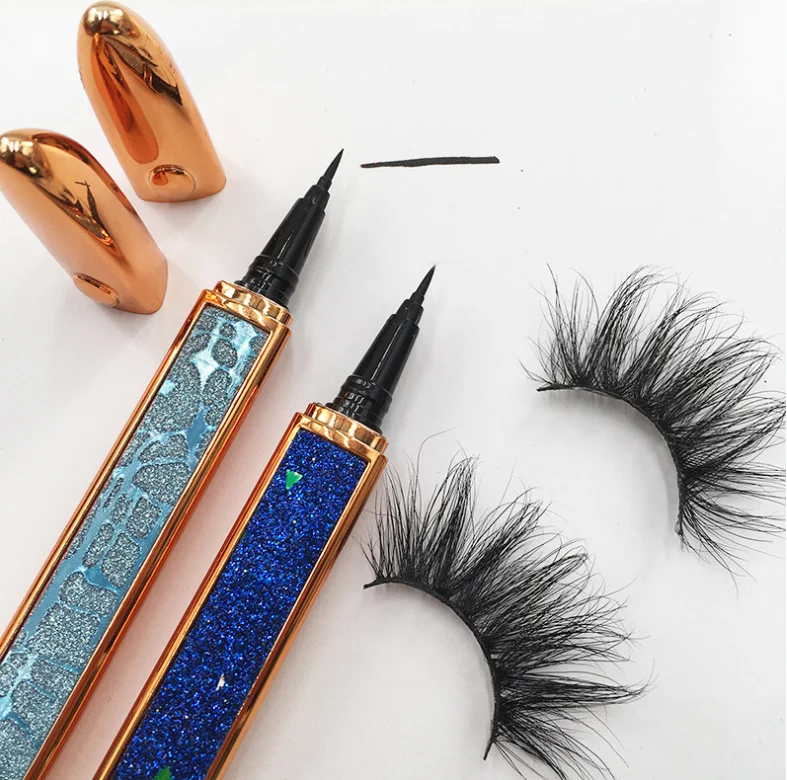 2020 New Creative Waterproof Magic Adhesive Eyeliner Pen For Mink Lashes Kit adhesive eyeliner pencil Power liner Glue liner