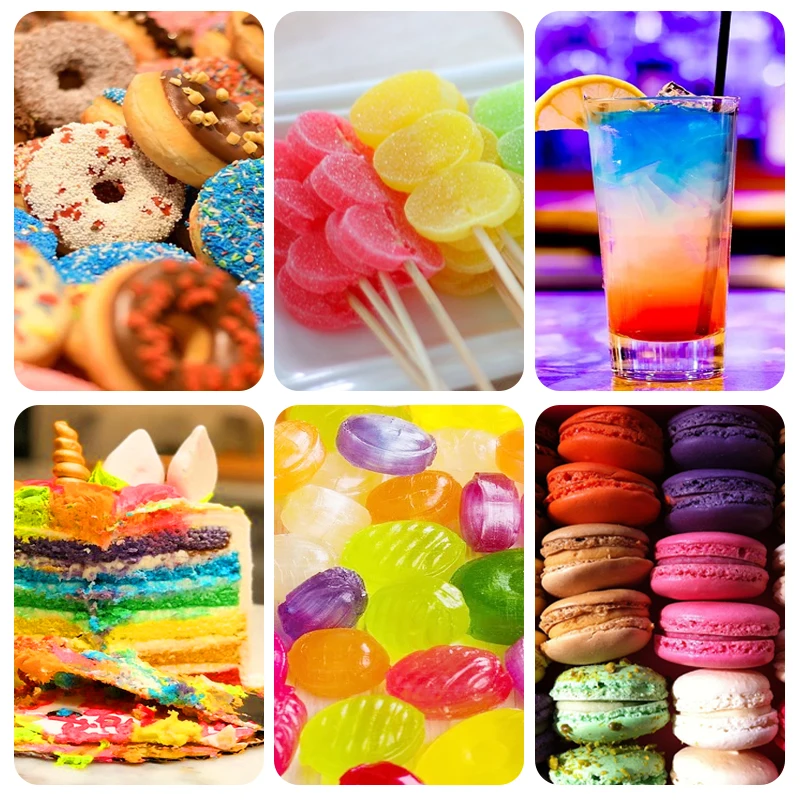 Cocosir High Quality 26g Orange Yellow Liquid Gel Food Coloring for Cake Decoration Beverage Wholesale Gel Colorant