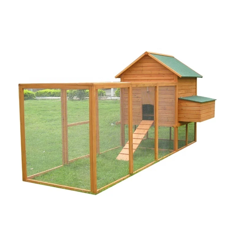 Cheap Large Wooden Waterproof Roof Chicken Coops Cage for sale