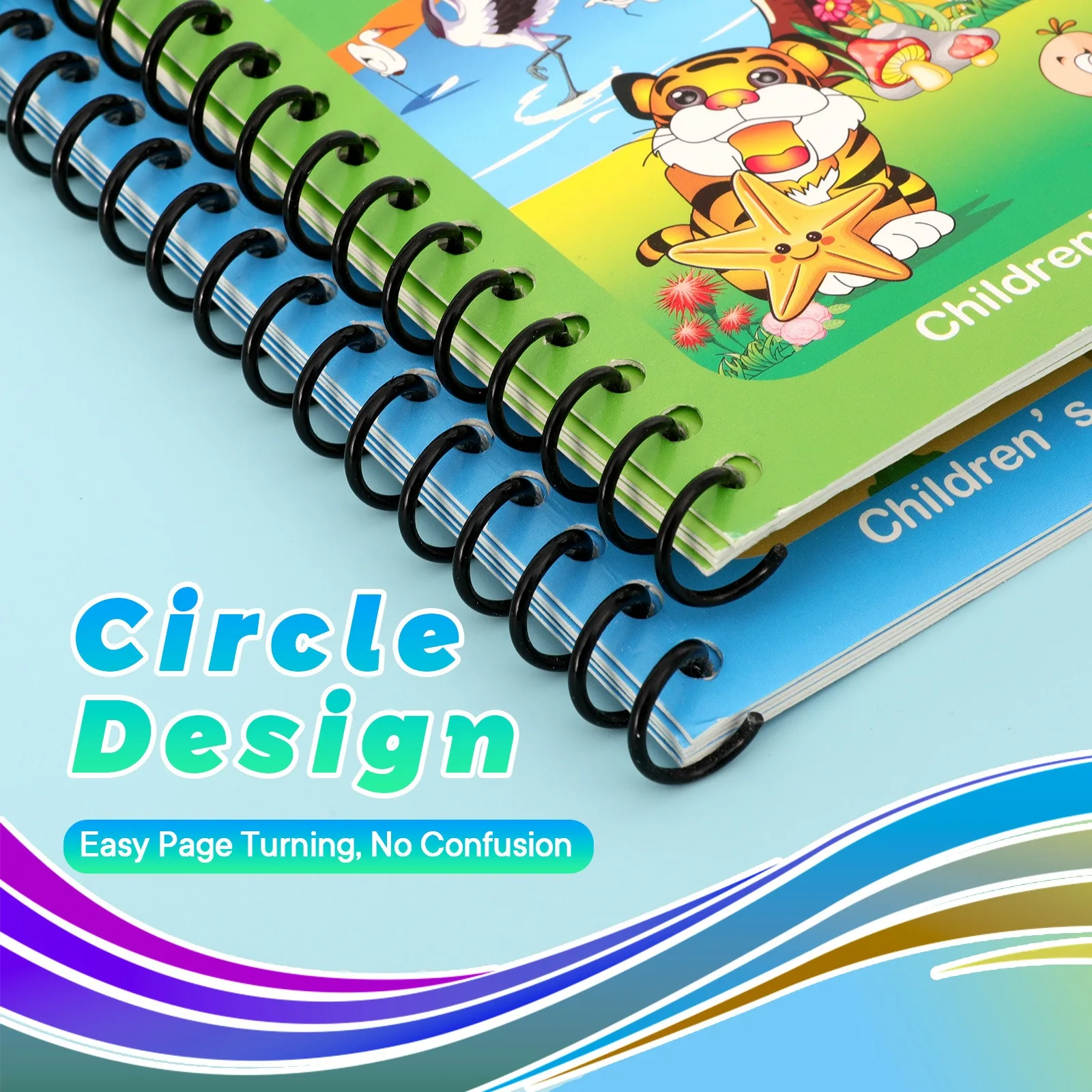 Красочное письмо Волшебная книга для рисования водой с волшебными ручками детские книги