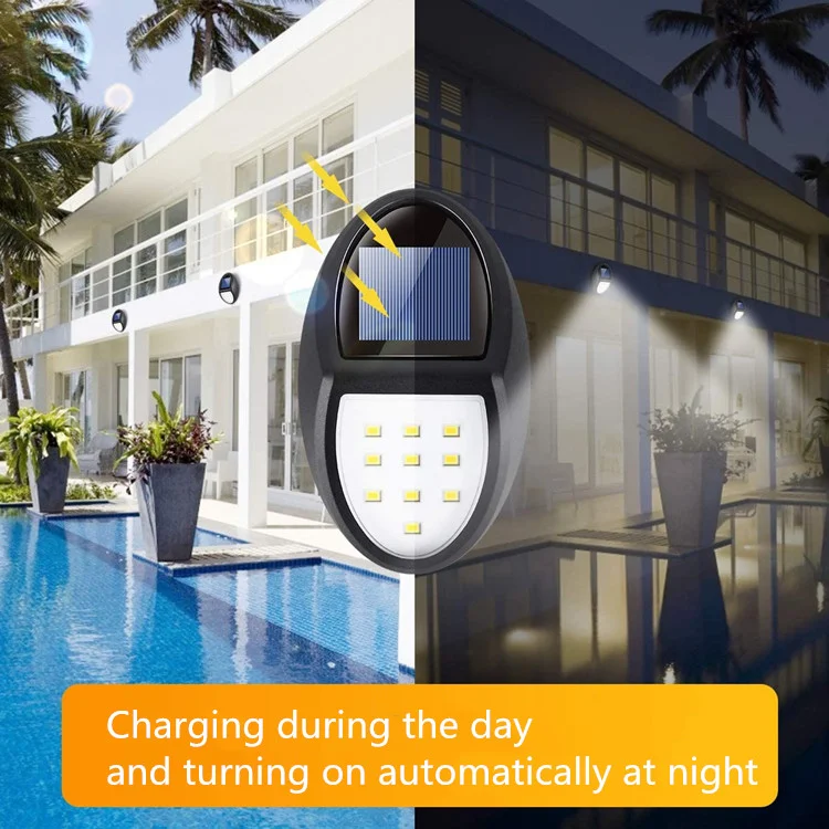 China Solar Stairs Light Motion Outdoor Solar Motion Sensor Flood Light 10 Led Ce RoHS Solar Security Motion Light