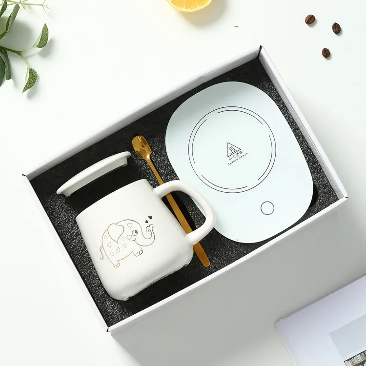 Popular Products Warmer Mug at 55 Degree Temperature Control Smart Coffee Cup with Warmer