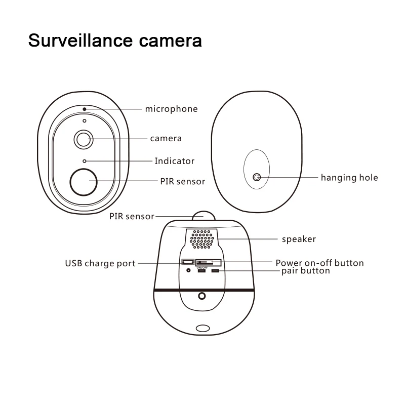 Оптовая продажа, Full HD 1080P Smart Indoor Tuya IP Security HD Wi-Fi наружная мини-камера видеонаблюдения для дома, беспроводная система безопасности, камера видеонаблюдения